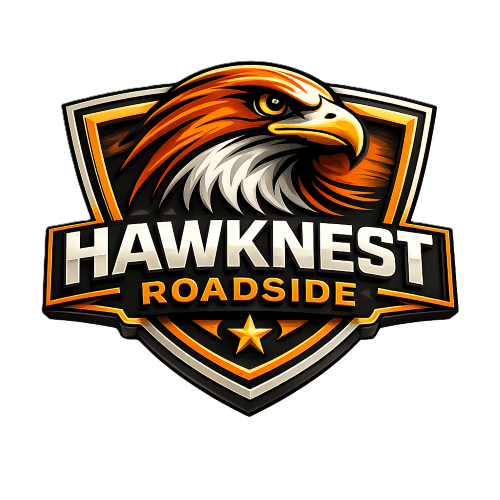 Hawknest Roadside Logo